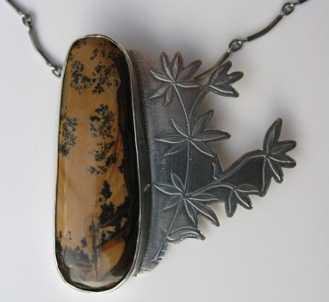 Chinese Painting Necklace